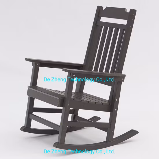 Кресло-качалка для садовой мебели из полистирола и дерева