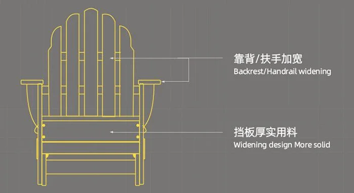 Outdoor Table Produced by Plastic Foam Board with High Quality