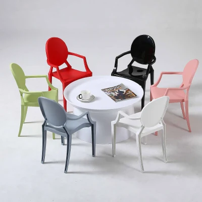 Домашняя мебель Детская вечеринка Салон Пластиковый детский обеденный стул